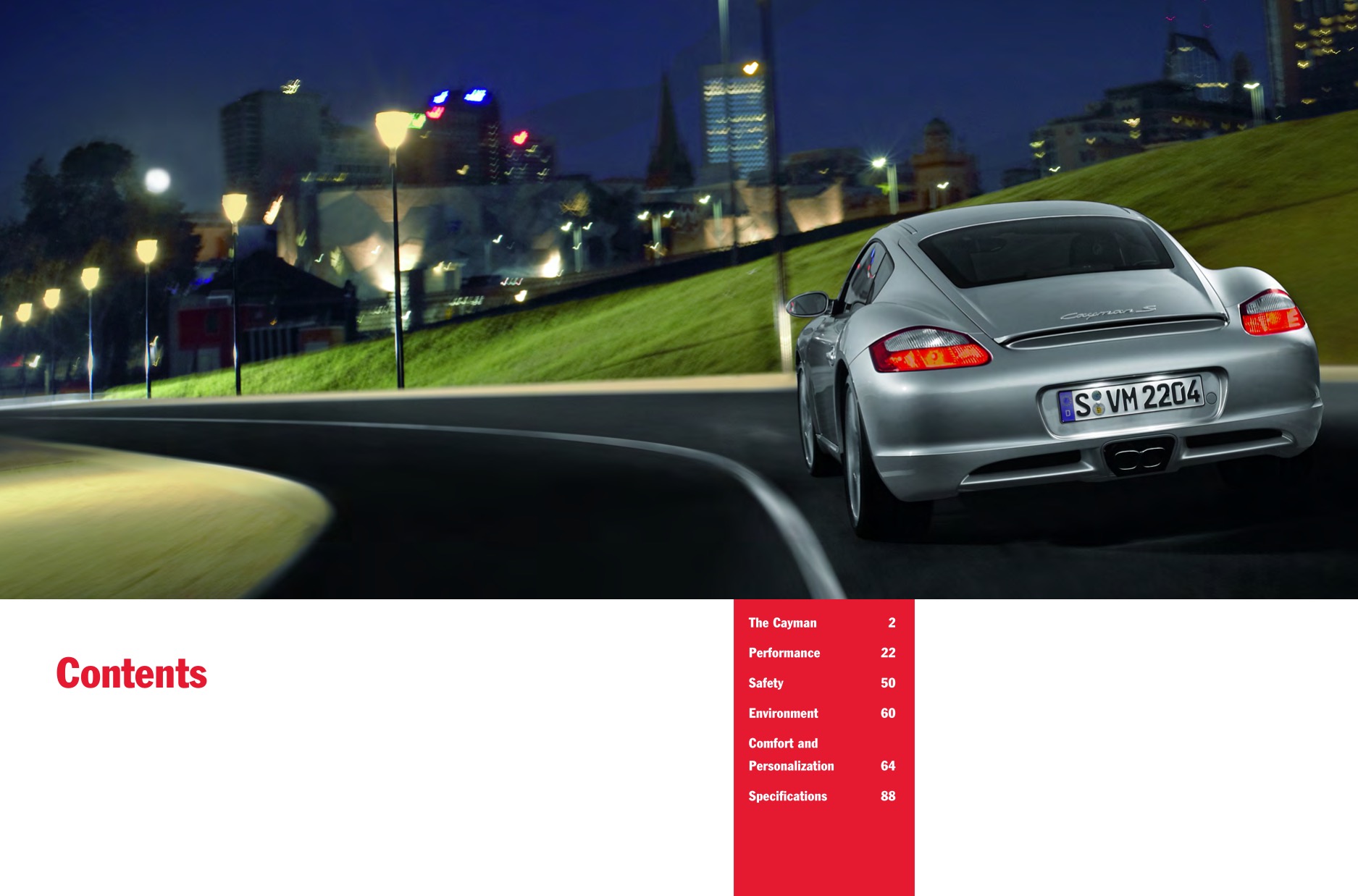 2007 Porsche Cayman Brochure Page 29